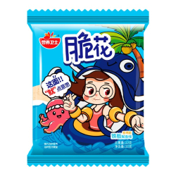 Снек из жареной лапши со вкусом кальмара на гриле Crispy Flower, 20 г