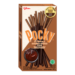 Палочки Pocky со вкусом двойного шоколада Glico, 47 г