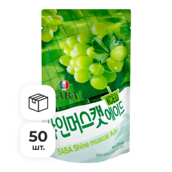 Напиток концентрированный для приготовления коктейля со вкусом зеленого винограда Baba, 190 мл х 50 шт