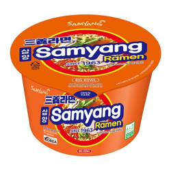 Лапша быстрого приготовления Рамен со вкусом говядины и ветчины Samyang, чашка 115 г