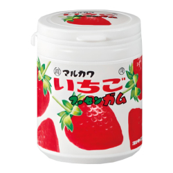 Жевательная резинка в банке со вкусом клубники Marukawa, 130 г