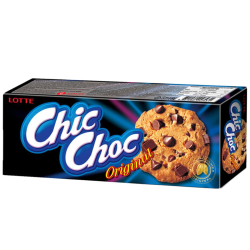 Печенье песочное с шоколадом Chic Choc Lotte, 90 г