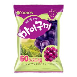 Мармеладные конфеты со вкусом винограда Orion, 66 г