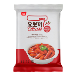 Рисовые клёцки ттокпокки суперострые Yopokki, пачка 120 г
