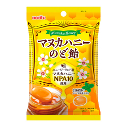 Карамель с медовой начинкой Meito, 63 г