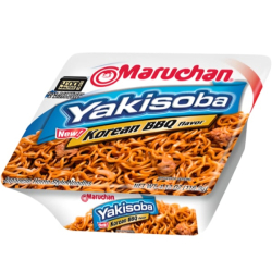 Лапша быстрого приготовления Yakisoba со вкусом корейского барбекю Maruchan, чашка 116,9 г