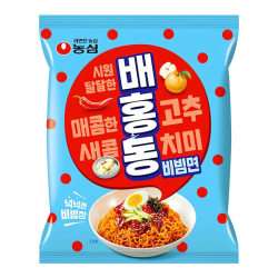 Лапша быстрого приготовления Bae Hong Dong Nongshim, пачка 137 г Лапша быстрого приготовления Bae Hong Dong Nongshim, пачка 137 г
