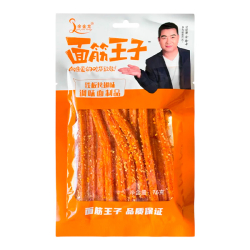 Пшеничные палочки с кунжутом пряно-острые Jinjinlong, пачка 76 г