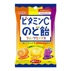 Карамель с фруктовым вкусом Meito, 73 г