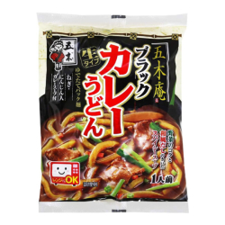 Лапша удон черный с овощным карри-супом Itsuki, пачка 226 г