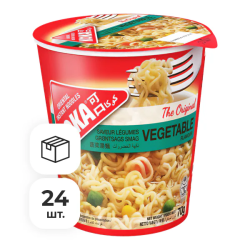 Лапша быстрого приготовления с овощами Ориджинал Koka, стакан 70 г х 24 шт