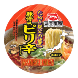 Лапша быстрого приготовления острый Рамен Yamamoto cup, чашка 91 г