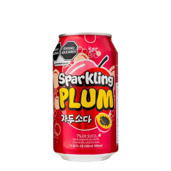 Напиток газированный со вкусом сливы SFC Bio, 350 мл