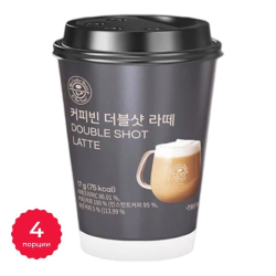 Кофе двойной латте The Coffee Bean, 17 г x 4 шт