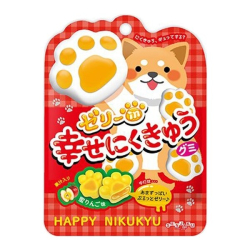 Жевательный мармелад Счастливые лапки со вкусом медовых яблок Senjaku, 30 г