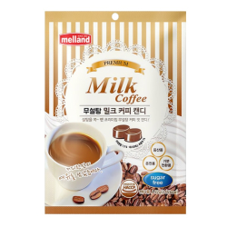 Карамель без сахара со вкусом кофе с молоком Melland, 92 г