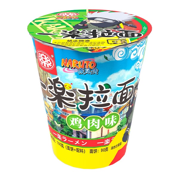 Лапша быстрого приготовления Ичираку рамен Джилаку со вкусом говядины Naruto, стакан 105 г