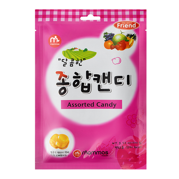 Карамель леденцовая ассорти Mammos, 80 г Карамель леденцовая ассорти Mammos, 80 г