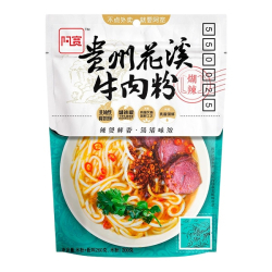 Лапша быстрого приготовления со вкусом говядины по-сычуаньски Akuan, пачка 270 г