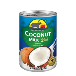Кокосовое молоко 17-19% Elephant and Sun, 400 мл