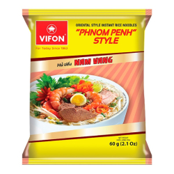 Лапша быстрого приготовления рисовая Phnom Penh Vifon, пачка 60 г