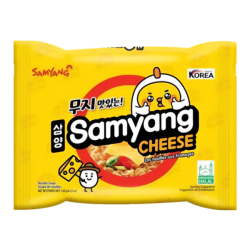 Лапша быстрого приготовления со вкусом сыра Cheese Samyang, пачка 120 г