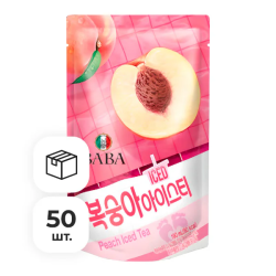 Напиток концентрированный для приготовления коктейля со вкусом персика Baba, 190 мл х 50 шт