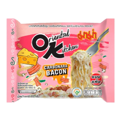 Лапша быстрого приготовления Oriental Kitchen со вкусом карбонара Mama, пачка 85 г