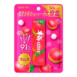 Драже Ramune со вкусом сливы Lotte, 50 г