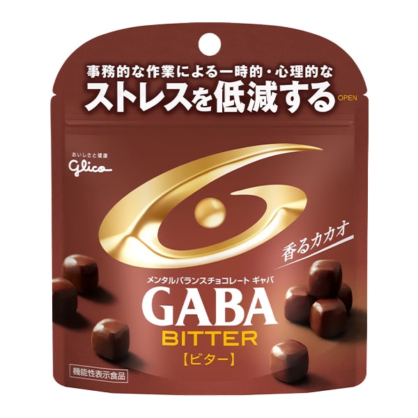 Горький шоколад Gaba Glico, 51 г
