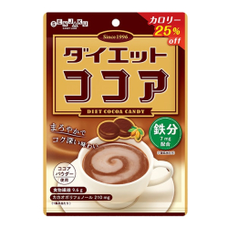 Карамель диетическая со вкусом какао Senjaku, 70 г