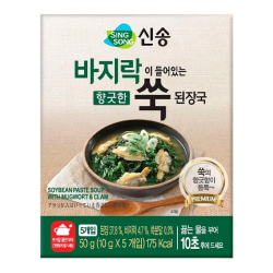 Мисо-суп с моллюсками и полынью 5 порций Singsong, 50 г