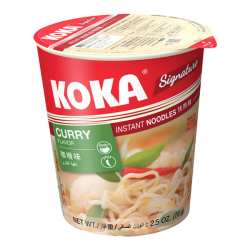 Лапша быстрого приготовления со вкусом карри Сигнече Koka, стакан 70 г