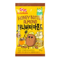 Миндаль в глазури c медово-сливочным вкусом Sunnuts, 30 г