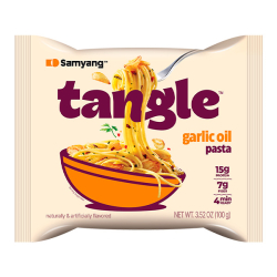 Паста быстрого приготовления с чесночным маслом Samyang, пачка 100 г