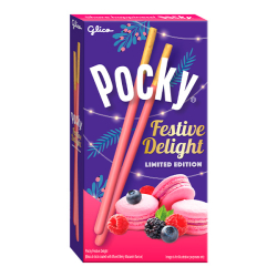 Палочки Pocky Festive Delight с ягодным вкусом Glico, 31 г