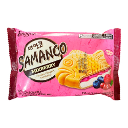 Мороженое сэндвич Рыбка ягодный микс Binggrae, 85 г