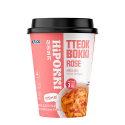 Рисовые клёцки ттокпокки Hipokki в сливочно-томатном соусе GoodPokki, стакан 120 г Рисовые клёцки ттокпокки Hipokki в сливочно-томатном соусе GoodPokki, стакан 120 г