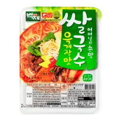 Лапша быстрого приготовления рисовая со вкусом супа Юккедян Baekje, чашка 92 г Лапша быстрого приготовления рисовая со вкусом супа Юккедян Baekje, чашка 92 г