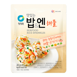 Приправа-посыпка овощная со вкусом морепродуктов Daesang, 24 г Приправа-посыпка овощная со вкусом морепродуктов Daesang, 24 г