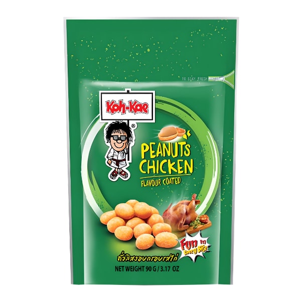 Арахис жареный в панировке со вкусом курицы Koh-Kae, 90 г