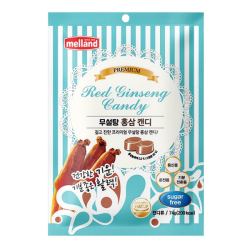 Карамель без сахара со вкусом красного женьшеня Melland, 74 г