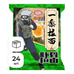 Лапша быстрого приготовления со вкусом свинины Naruto, пачка 135 г х 24 шт