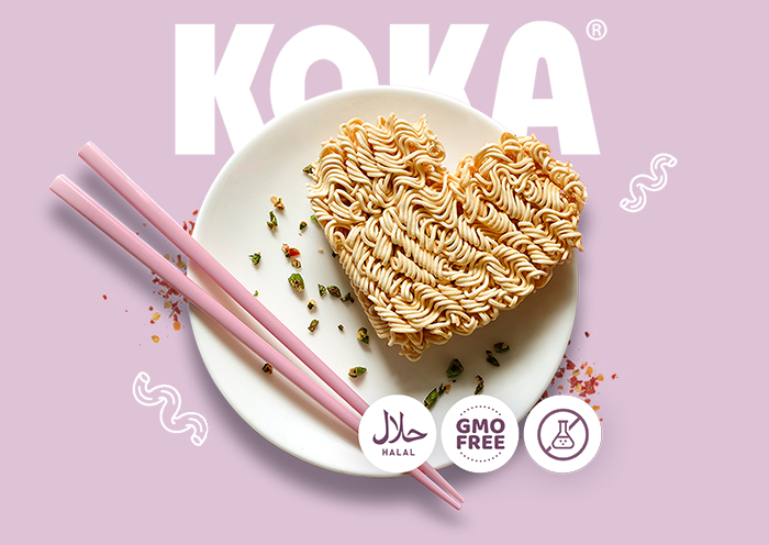 Скидки на лапшу KOKA