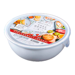 Бочонок с крышкой белый Japan Premium, 1,05 л