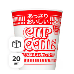 Лапша быстрого приготовления с классическим вкусом Nissin, стакан 57 г х 20 шт