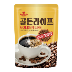 Сублимированный кофе Golden Life Kossia, 45 г