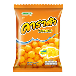 Шарики рисовые хрустящие с сыром Carada Greenland Marketing, 60 г
