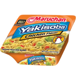 Лапша быстрого приготовления Yakisoba куриный аромат Maruchan, чашка 113,4 г