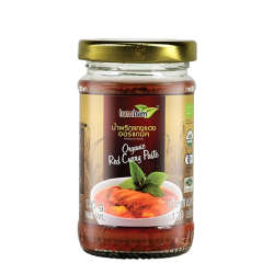 Органическая красная паста карри Lum lum, 120 г